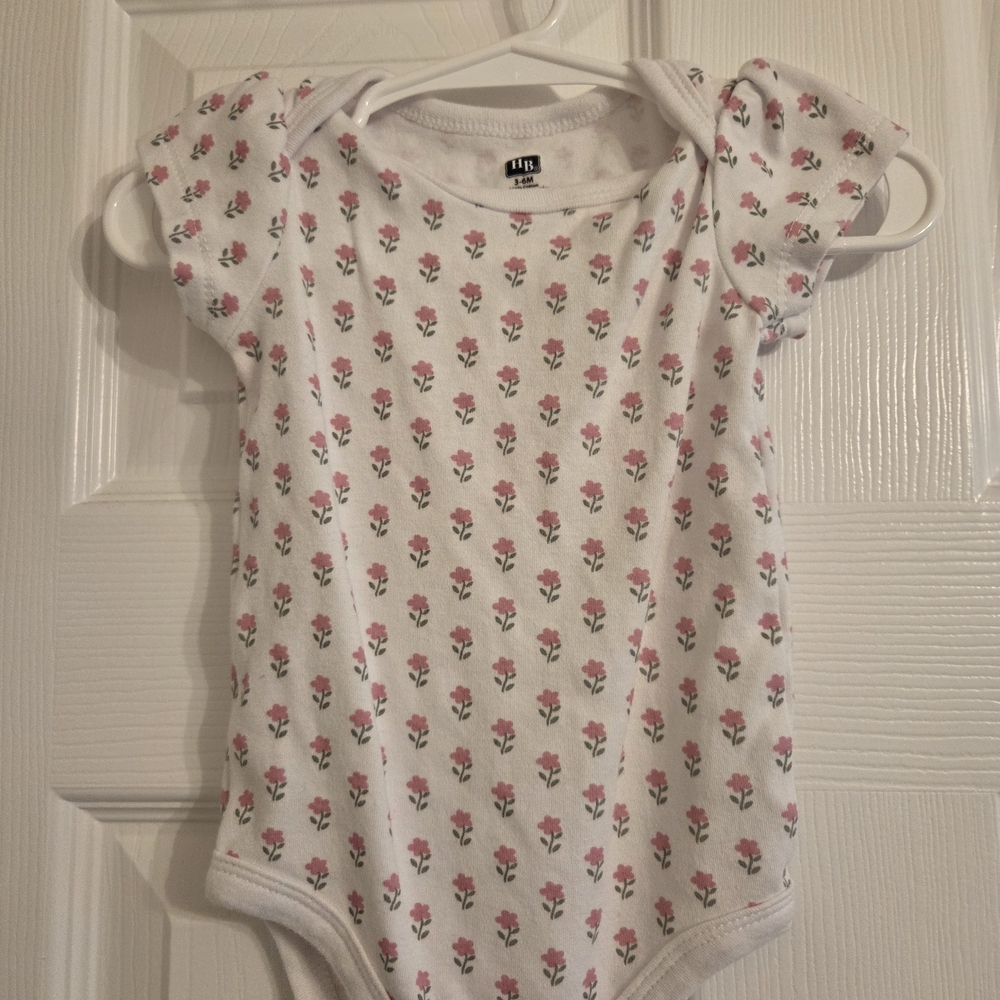 Floral Print Kids One Piece